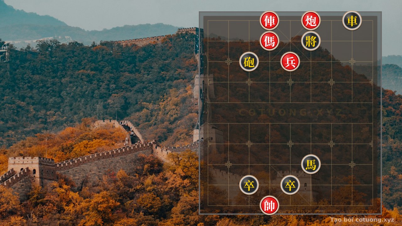Thế cờ: Seizing Advantage from the Chessboard: Defensive Tactics with Black Rook and Empty Cannon — Cờ Tướng Online