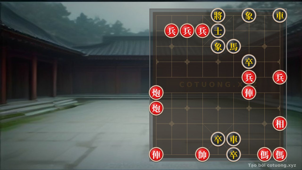 Thế cờ: Xiangqi Online: How to Defuse the 'Chariot Cannon Pawn' Surprise Move of All Time — Cờ Tướng Online