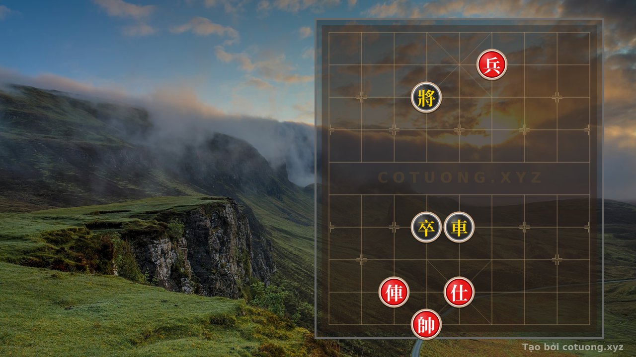 Thế cờ: Xiangqi: The 'Black Chariot Surrounding Red Pawn' Formation - Tactical Tips for the Red Player — Cờ Tướng Online