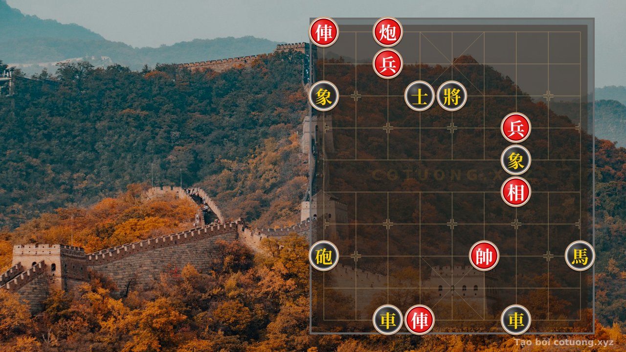 Thế cờ: Xiangqi Masterpiece: Red Chariot at 9th File 10th Rank - Psychological Breakthrough Tactics — Cờ Tướng Online