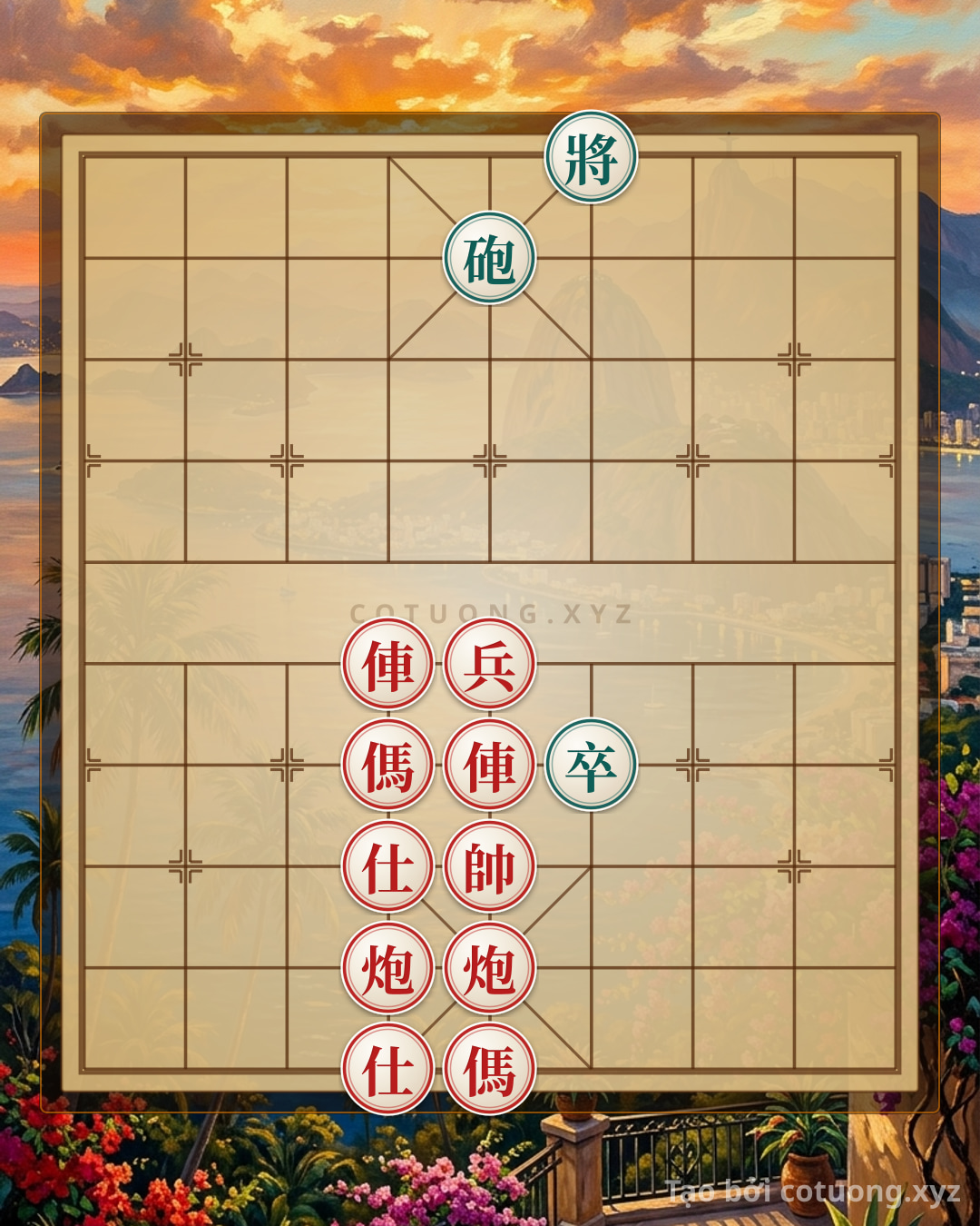 Challenge: Red General's Breakthrough: Double Horse Leg Strategy - Can you solve it?