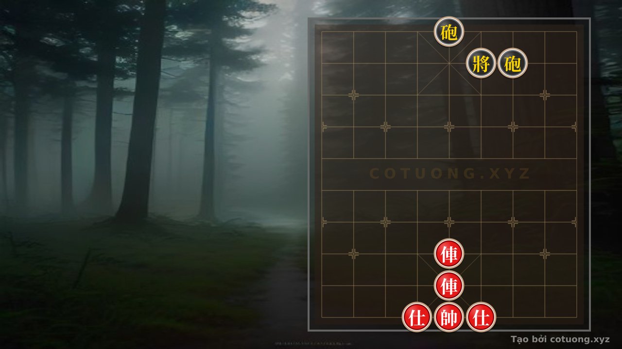 Thế cờ: Xiangqi Masterpiece: Red Chariots vs. Black Cannons - Extremely Tactical — Cờ Tướng Online
