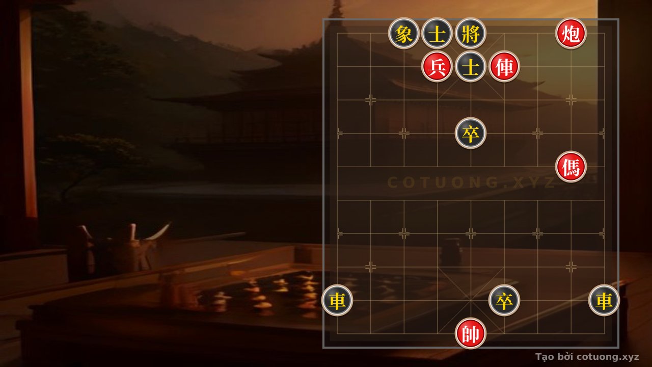 Thế cờ: Black's Trap: Red Cannon's Empty Trap - Subtle Tactics in a 5/10 Level Xiangqi Position — Cờ Tướng Online