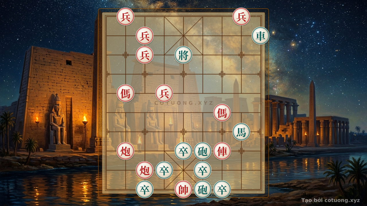 Thế cờ: Xiangqi (Chinese Chess): The Red Opening - Tactical Traps in Xiangqi — Cờ Tướng Online
