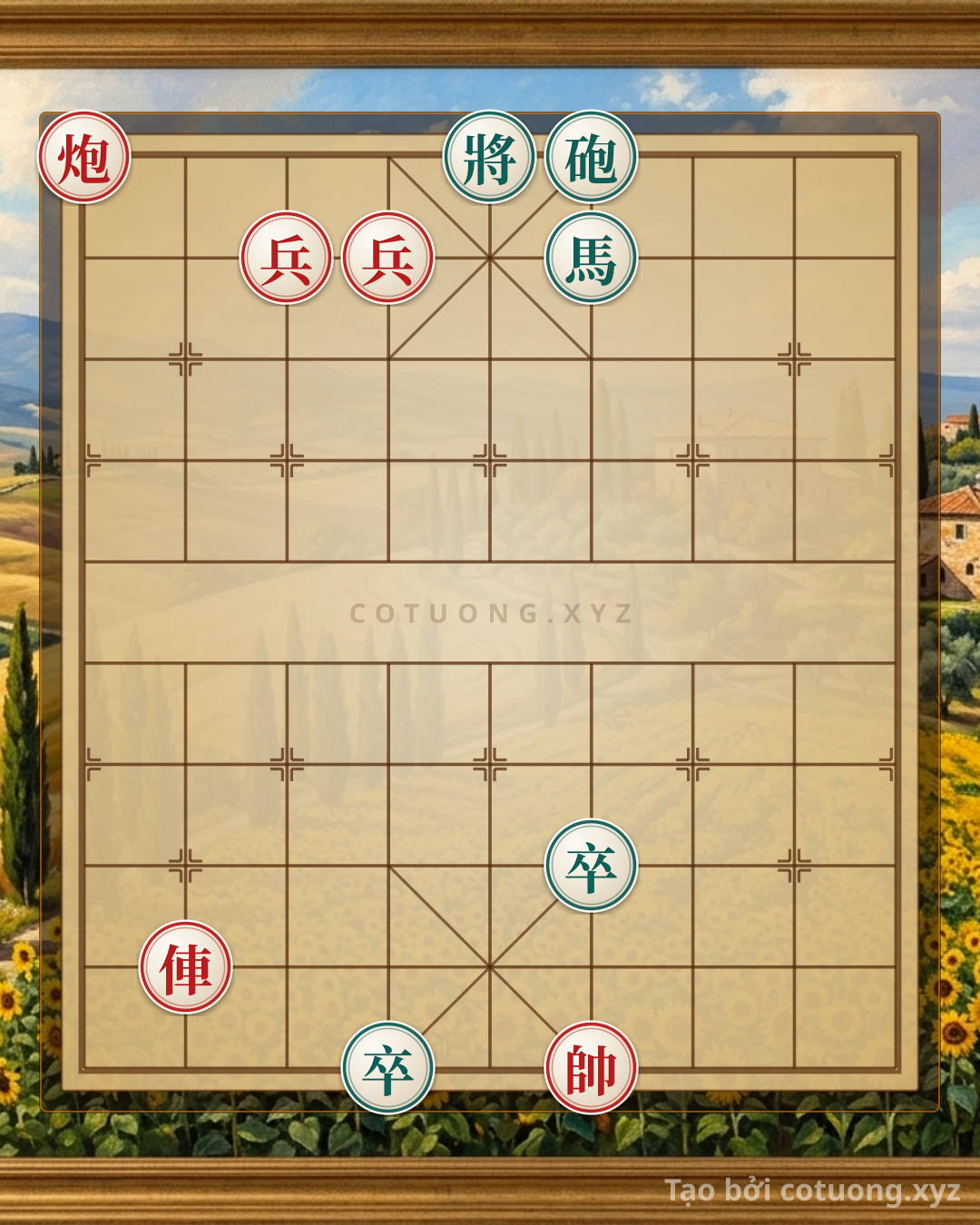 Challenge: Red Cannon on File 9 Rank 10: A Classic Tactical Trap in Chinese Chess - Can you solve it?
