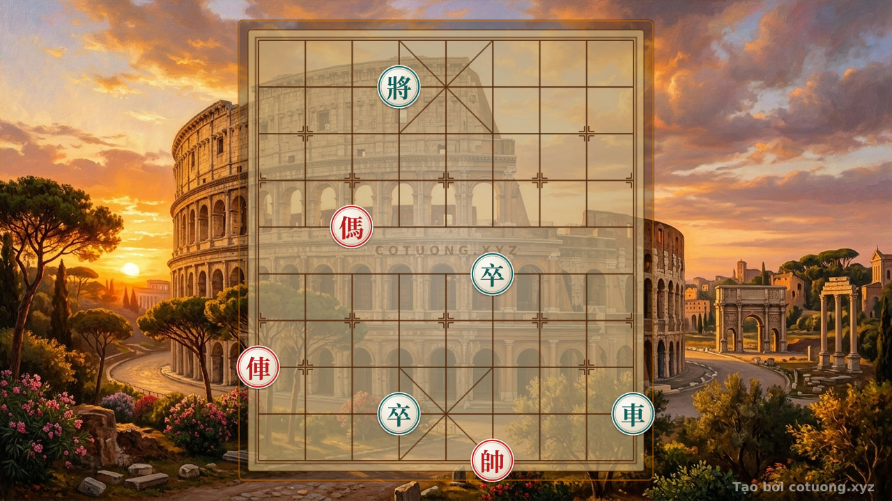Thế cờ: Xiangqi: Red's Advance and Retreat, Black's Counterattack — Cờ Tướng Online