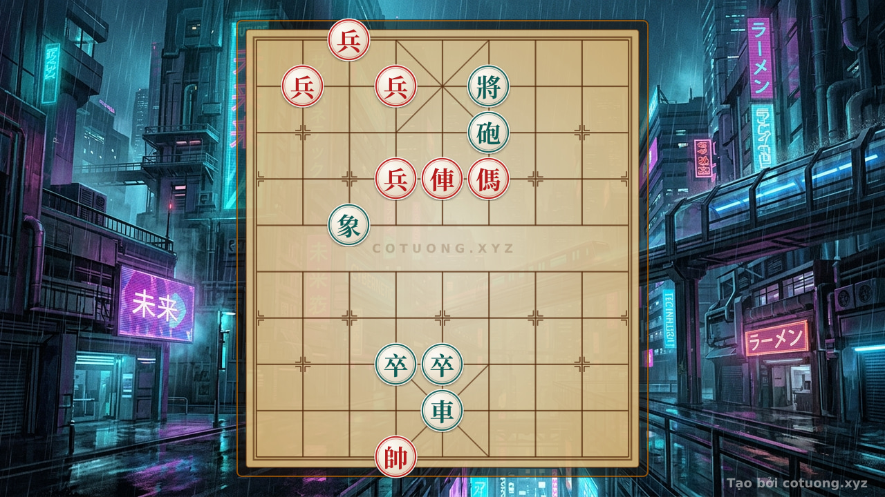 Thế cờ: Xiangqi: The Art of Deflecting the Aggressive Attack — Cờ Tướng Online