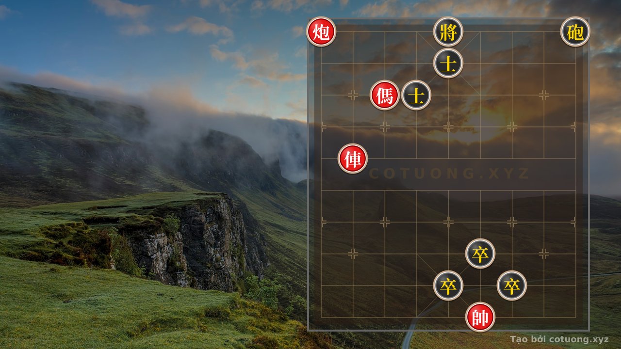 Thế cờ: Black Pawn at File 6, Rank 3: The Secret to Breaking the Black General in 3 Moves — Cờ Tướng Online