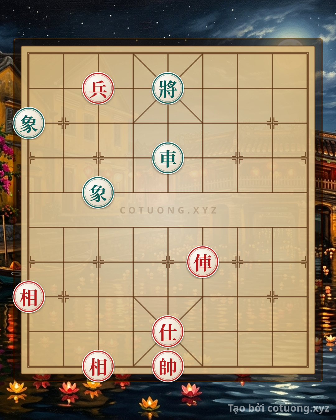 Challenge: Red General Chess: The Artistry of Battle - Can you solve it?