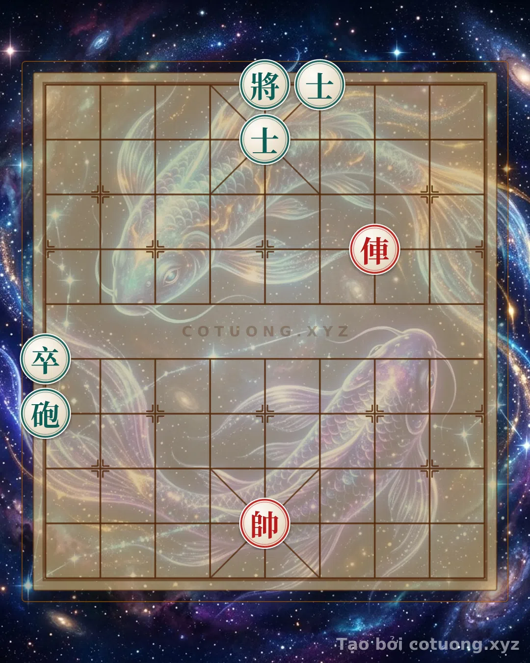 Thế cờ: The 'Red Chariot on File 7' Trap - When the Red Player Sets a Deadly Ambush for Black — Cờ Tướng Online