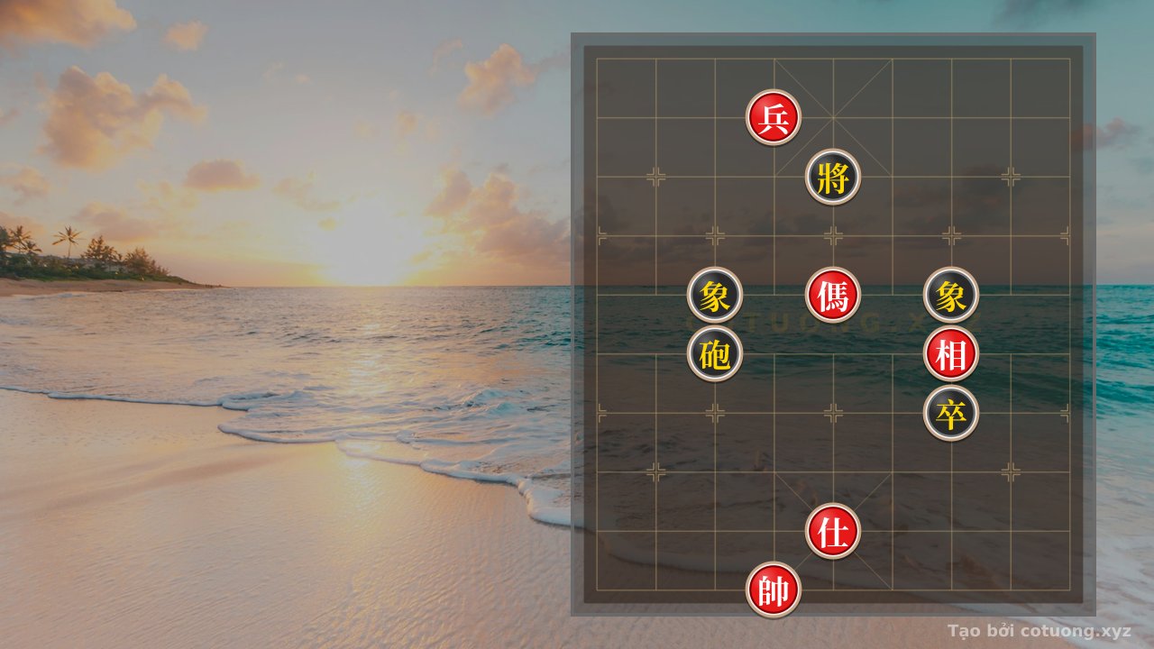 Thế cờ: THE KILLING ART OF XIANGQI: Horse Pin Advisor Elephant Smash Black's Double Cannons - The Secret Move to Break the Deadly Checkmate in 3 Moves! — Cờ Tướng Online