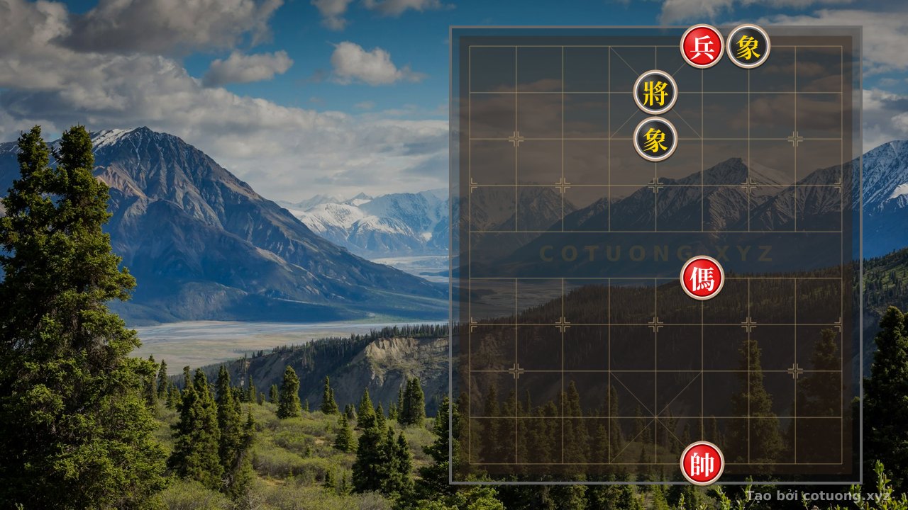 Thế cờ: Xiangqi Tactics: Red Pawn on File 4 Rank 10 - The Decisive Move in Chinese Chess — Cờ Tướng Online