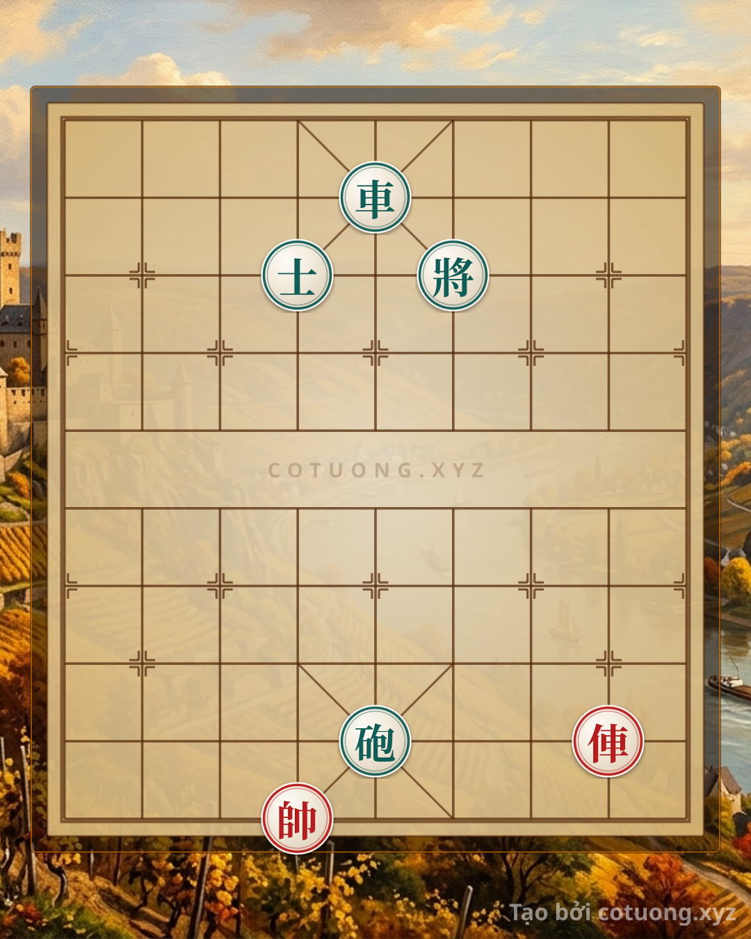Challenge: Đơn xa đoạt tượng bức cung - Can you solve it?