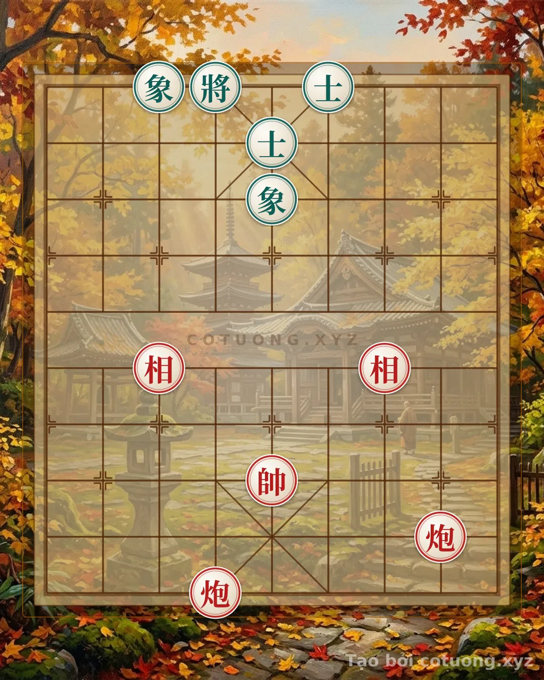 Thế cờ: 'Hidden Trap in the 'Black Elephant Expands' Formation – When Red Must Choose: 'Advance or Retreat?' (Xiangqi Strategy) — Cờ Tướng Online