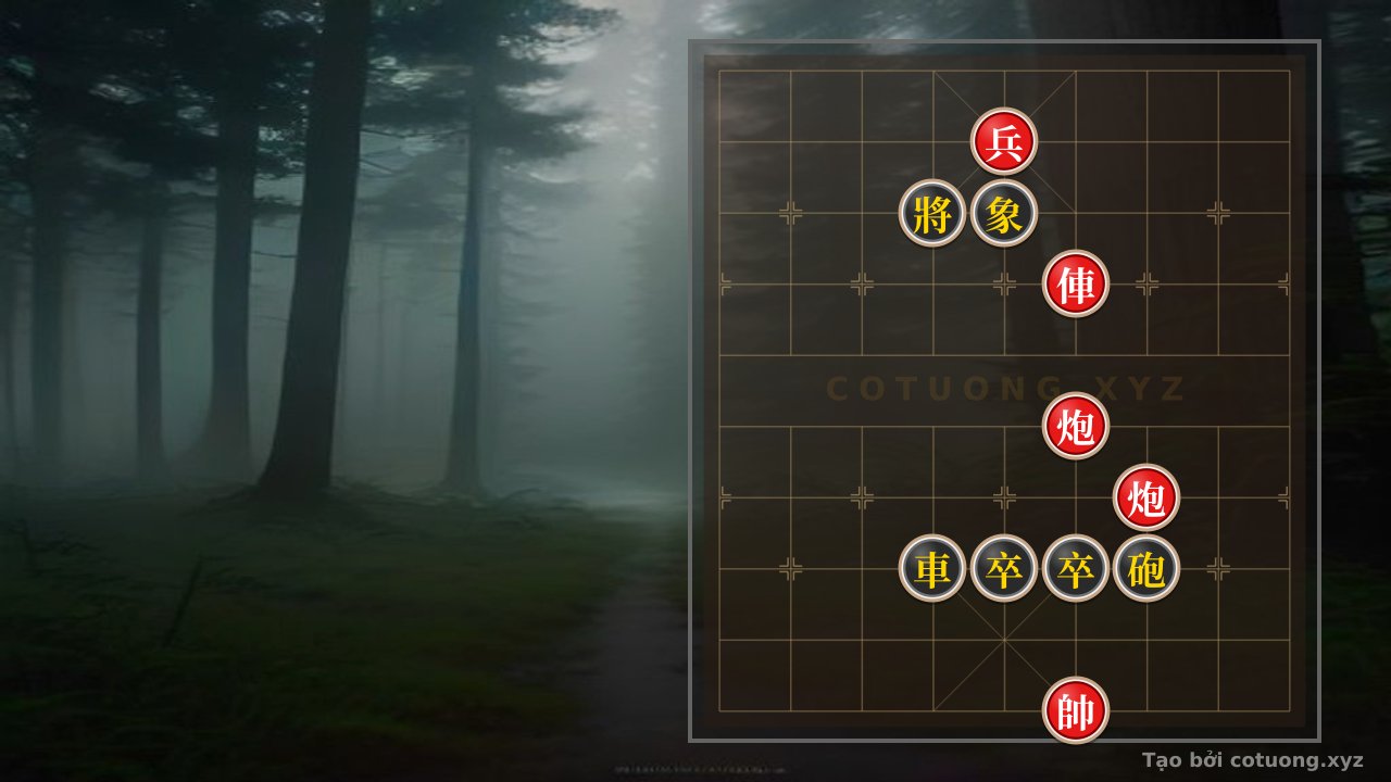 Thế cờ: Xiangqi: Red Chariot Defeats Black Elephant in 5 Moves - The Art of 'Pawn Promotion' — Cờ Tướng Online