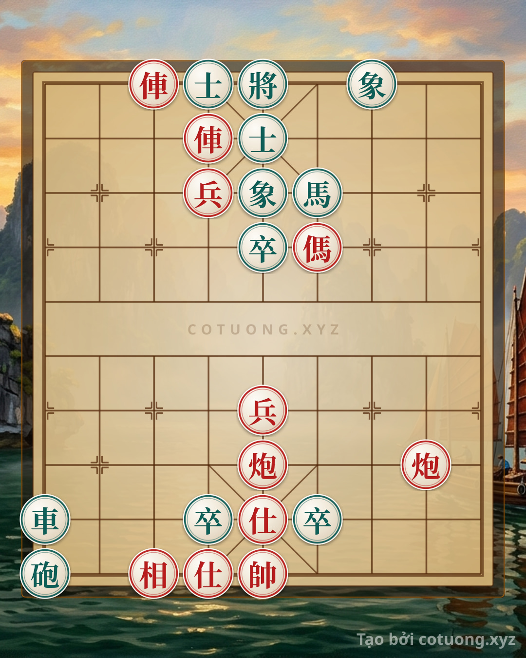 Challenge: Xiangqi Wonder: Red Chariot Breaks the Line, Black Advisor Under Pressure - A Psychological Chess Position - Can you solve it?