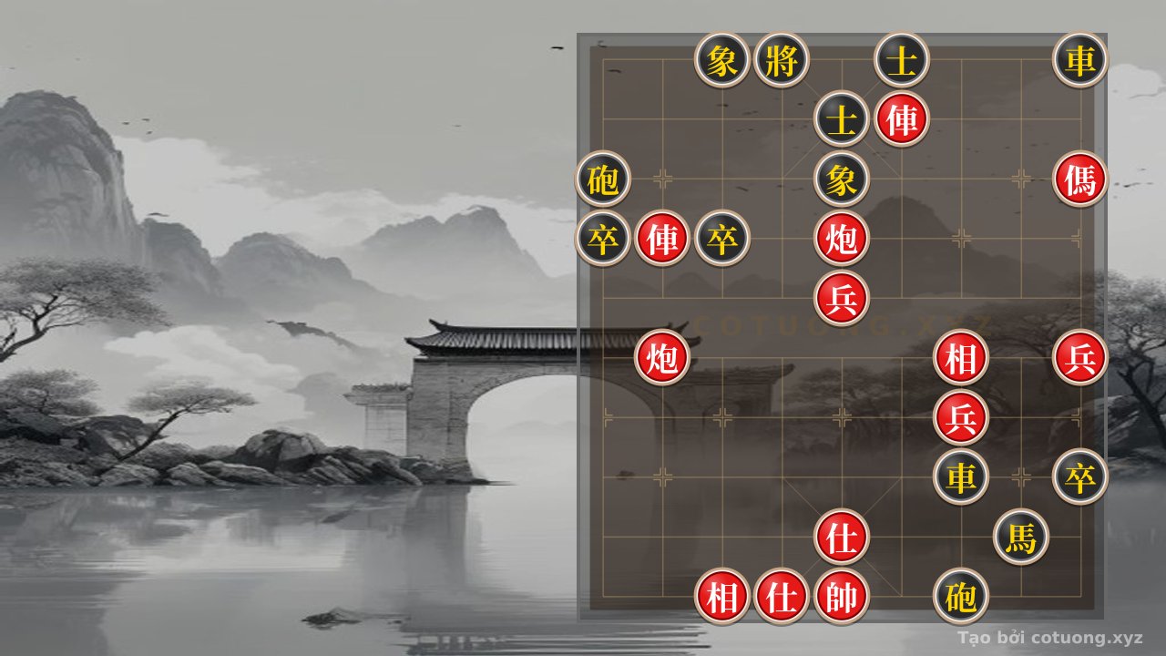 Thế cờ: Red General Chess: The Art of Double Horses and Empty Cannons - Lessons from a Beginner's Checkmate — Cờ Tướng Online