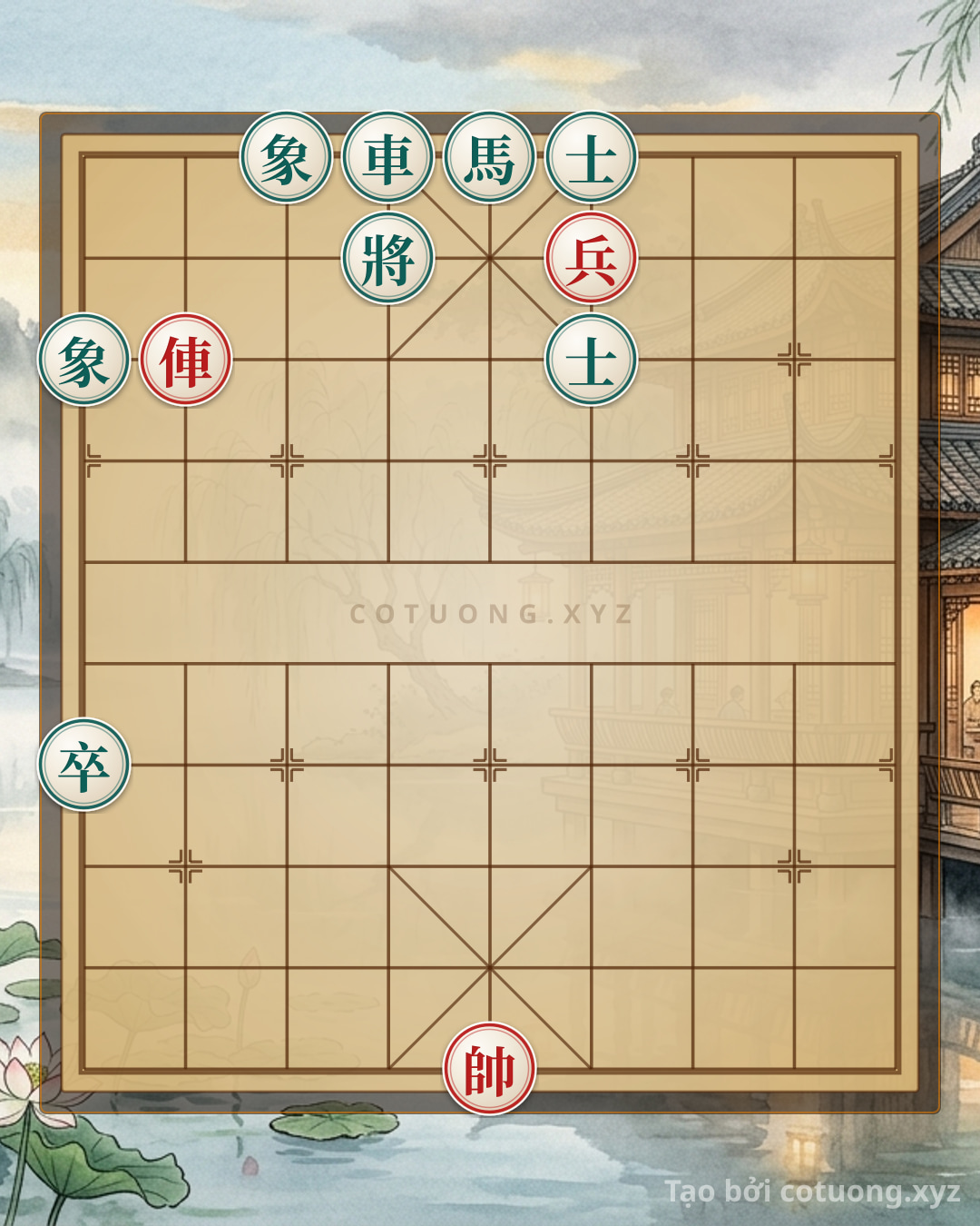 Challenge: Xiangqi: Red Chariot Rushes Straight to L8 - Fastest Checkmate Tactics - Can you solve it?