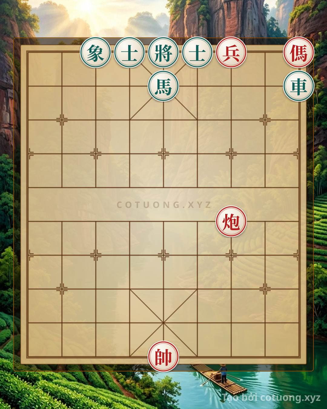 Challenge: Xiangqi: Black's Strategic Defense - Counterattack from Passive Position - Can you solve it?