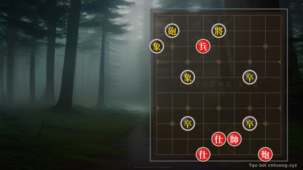 Thế cờ: Endgame Mastery: Cannon Pawn vs. 2 Advisors Winning Cannon 3 Pawns 2 Elephants - Chess Strategy Secrets — Cờ Tướng Online
