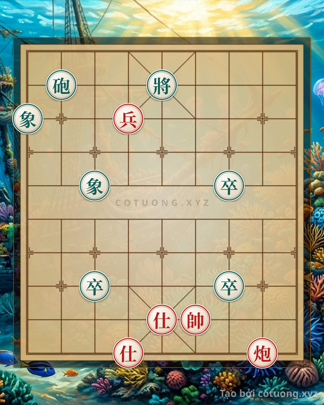 Challenge: Endgame Mastery: Cannon Pawn vs. 2 Advisors Winning Cannon 3 Pawns 2 Elephants - Chess Strategy Secrets - Can you solve it?