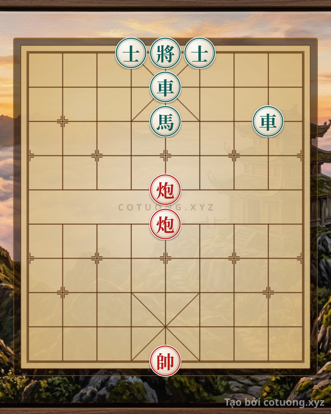 Challenge: Xiangqi: Breaking the Divine Barrier with a Straight Rook Charge - Can you solve it?