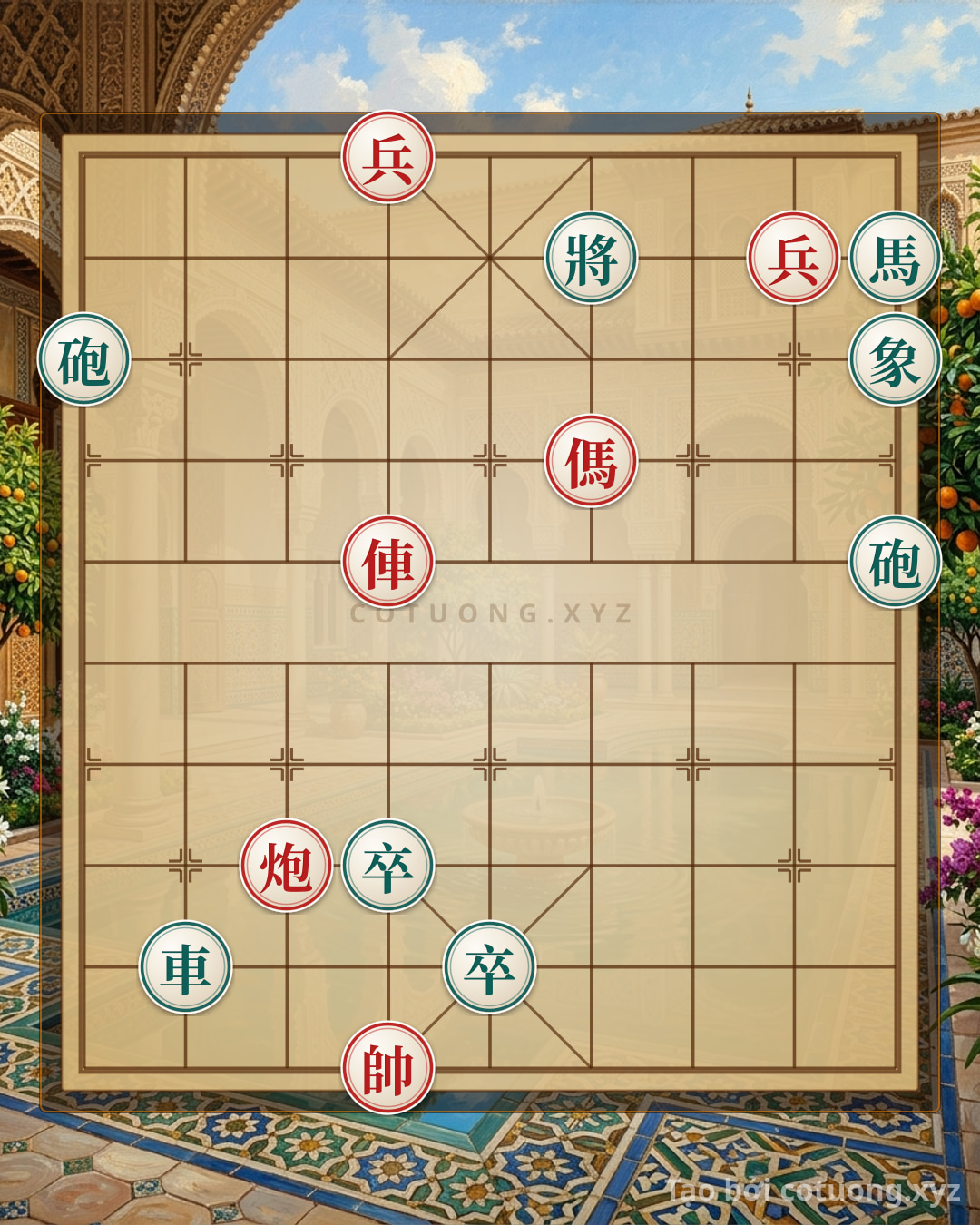 Challenge: Red General's Breakthrough: Defensive Tactics Against Black's Deadly Moves - Can you solve it?