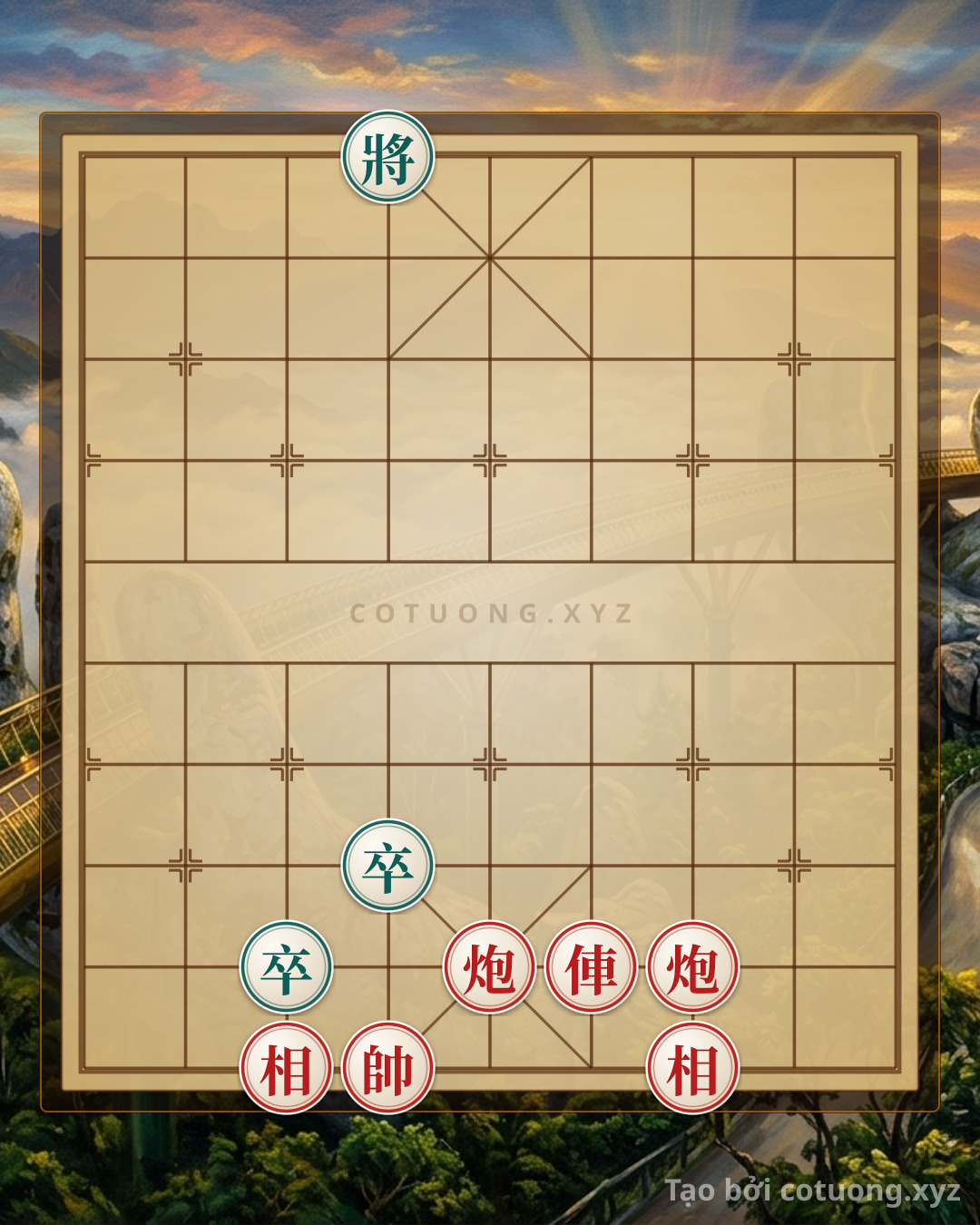 Challenge: 'Cannon (Pháo) Attacks Straight Line 10' - Strong Defensive Strategy When Black Only Has King & 2 Pawns! Secret Tips to Reverse the Game from a 'Death Position' - Can you solve it?