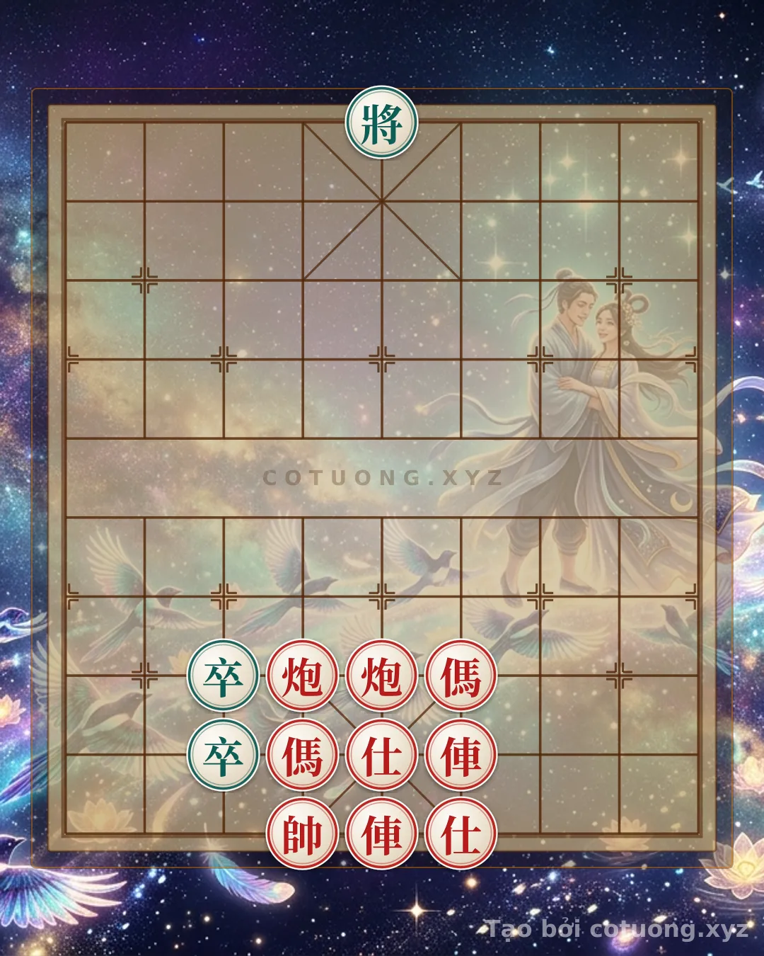 Thế cờ: Red Cannon 'Shooting' Black Pawn: The Fastest Attacking Strategy in Xiangqi (Chinese Chess) — Cờ Tướng Online