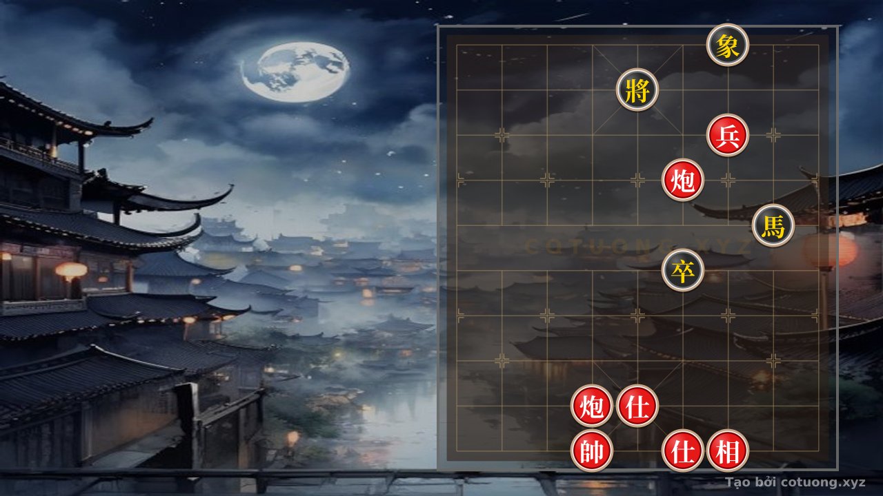 Thế cờ: Decoding the Chess Formation: 2Cannons Pawn 2Advisors Elephant Crosswind Horse Pawn Elephant - Classic Xiangqi Strategy — Cờ Tướng Online