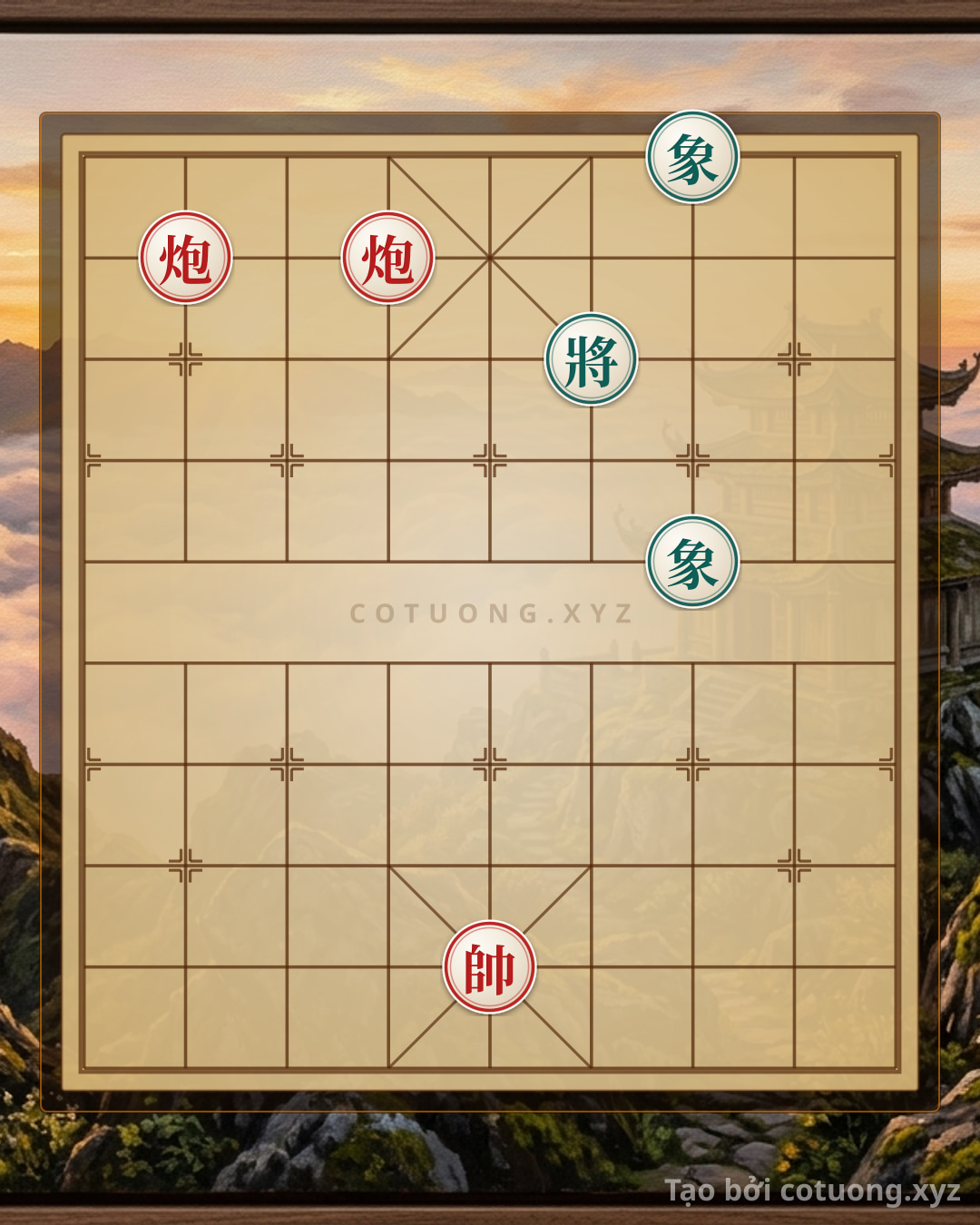 Challenge: Defeat the Red General - The Hidden Master of Xiangqi - Can you solve it?