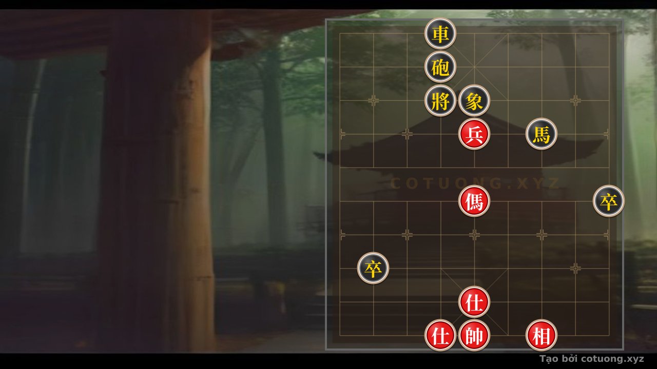 Thế cờ: Endgame Mastery: Horse Chariot vs. Chariot Cannon Horse 2 Pawns Elephant — Cờ Tướng Online