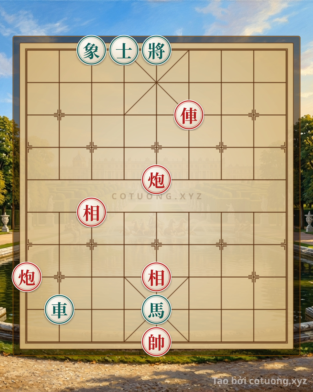 Challenge: Art of Defensive Counterattack: Red Rook 2 Cannons 2 Elephants vs. Black Rook Horse Advisor Elephant - Winning Strategy from Pikafish - Can you solve it?