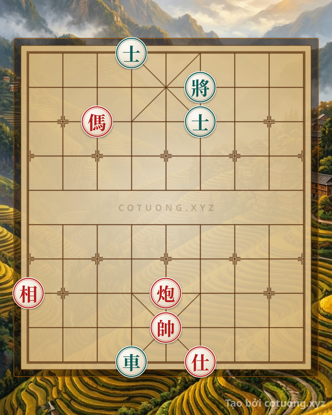 Challenge: Xiangqi Counterattack: The 'Double Horse Crossing' Strategy Ends in a Surprising 3-Move Checkmate - Can you solve it?