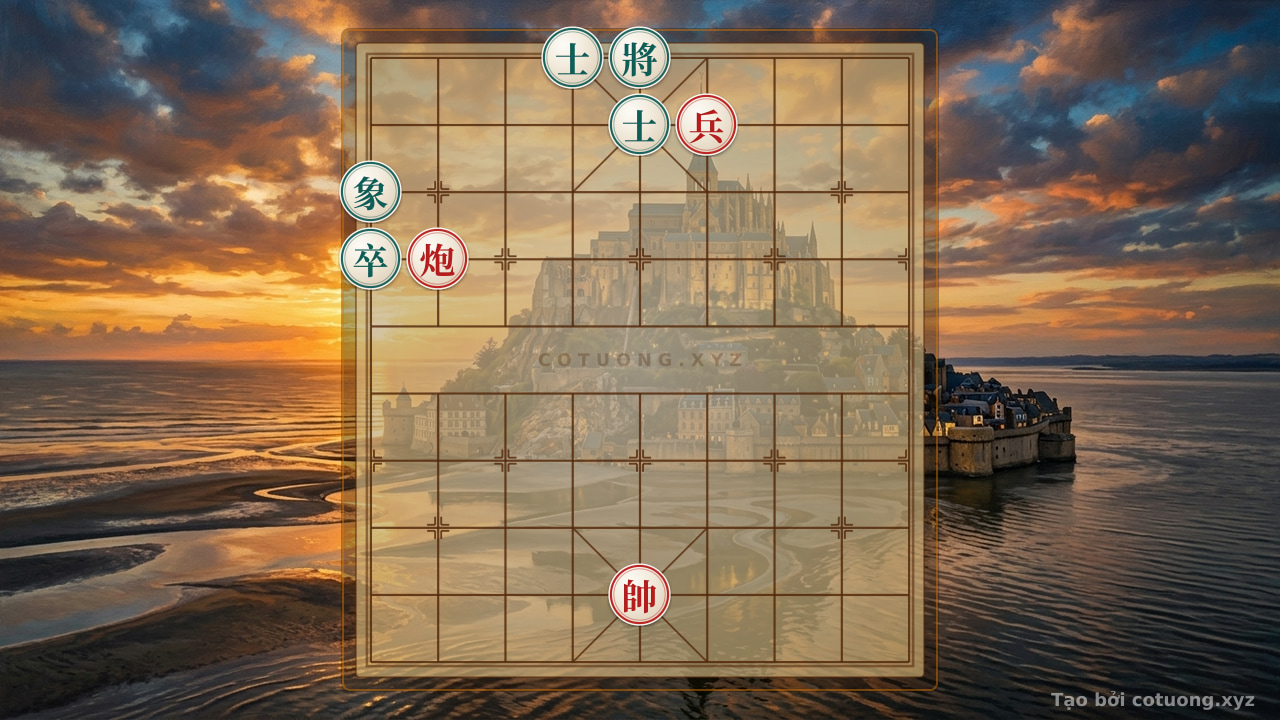 Thế cờ: Xiangqi: Red Cannon on 8th Rank, 7th File - Pinning and Counterattack Tactics — Cờ Tướng Online