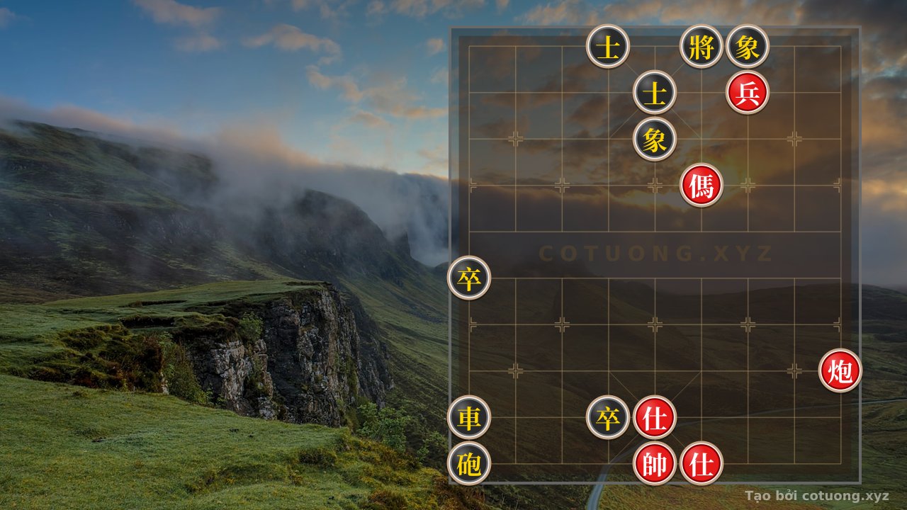 Thế cờ: The Board of Life: Decoding the Dramatic Red-Black Formation — Cờ Tướng Online