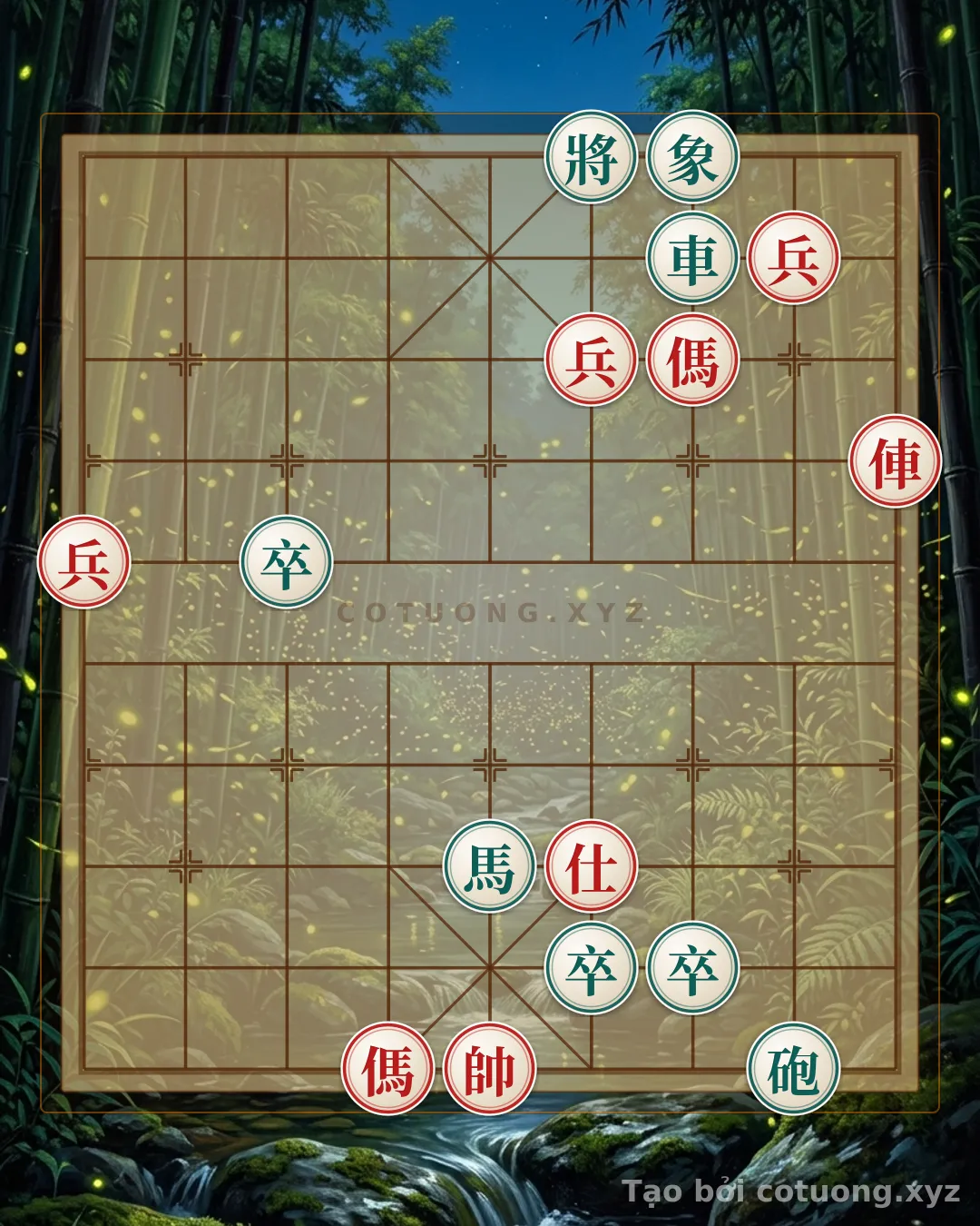 Challenge: The Red Barrier Mystery: Analyzing a Level 1/10 Xiangqi Position with Specialized Elephant - Can you solve it?