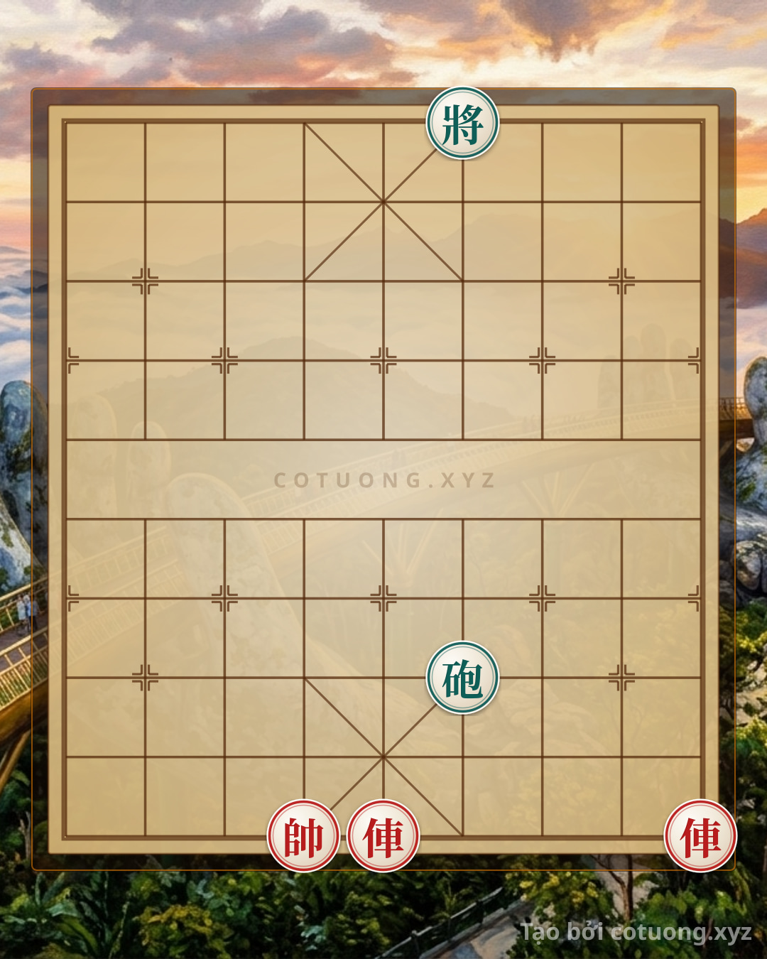 Challenge: Song xa áp đáy, tuyệt sát cung thành - Can you solve it?