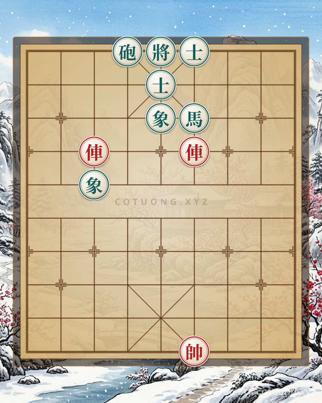Challenge: Black Cannon on File 4: Red Chariot's Surprise Checkmate Strategy - Can you solve it?