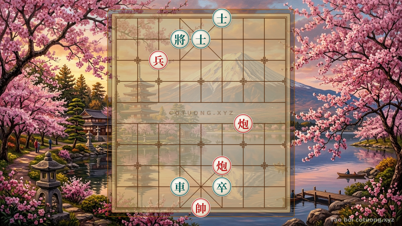 Thế cờ: Xiangqi: Tactical Checkmate with Red Cannon and Black Chariot - Speed Optimization Guide — Cờ Tướng Online