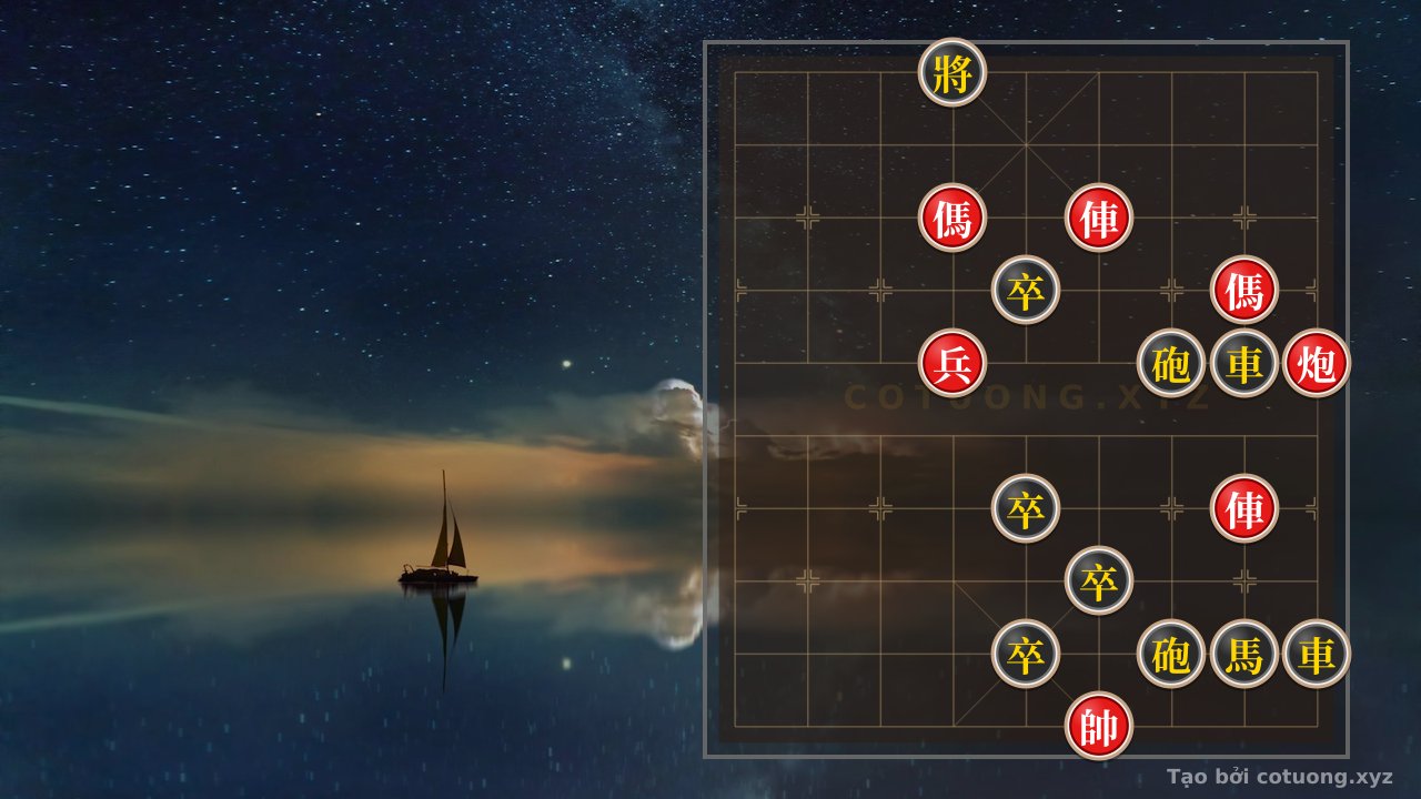 Thế cờ: Xiangqi: The Double Horse Legs Strategy - Red's Winning Secrets — Cờ Tướng Online