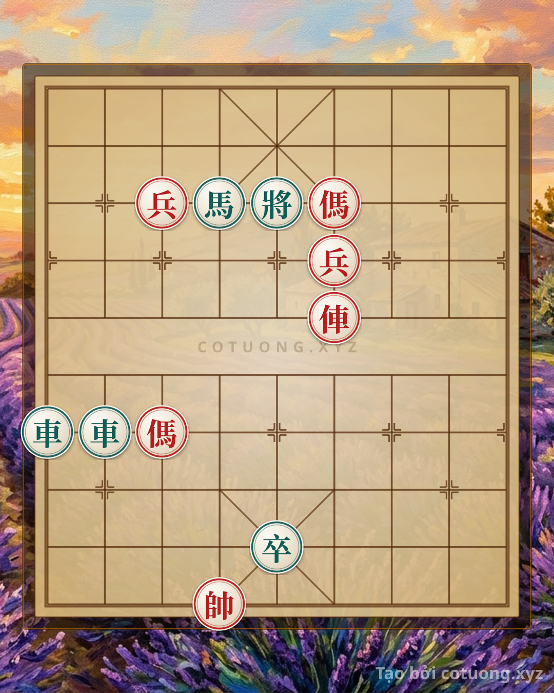 Challenge: Thế cờ x quang ( song xe ) - Can you solve it?