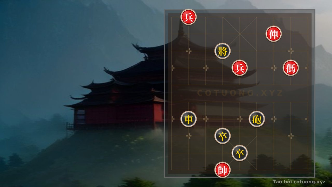 Thế cờ: Red-Black Chess: An Epic Battle — Cờ Tướng Online