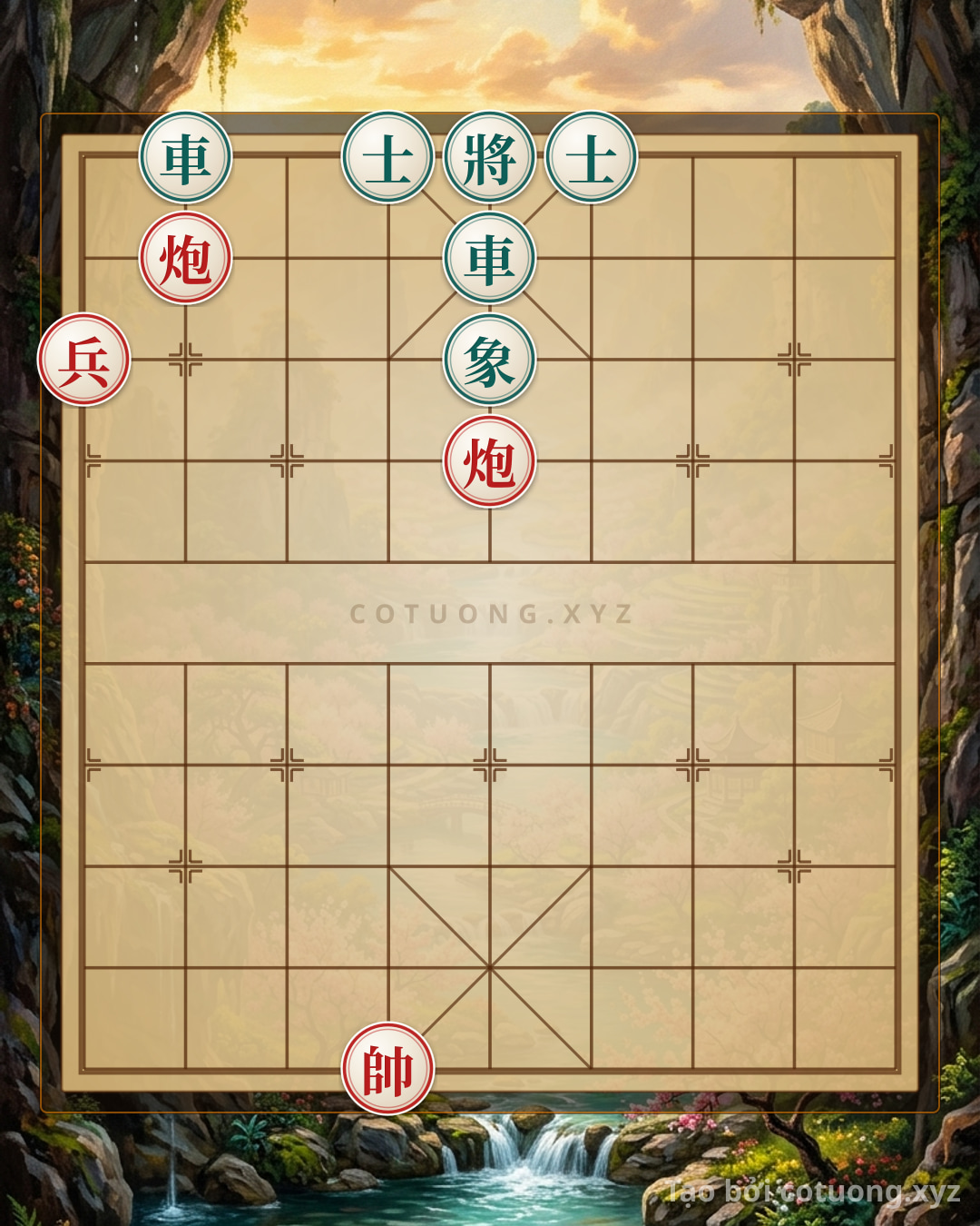 Challenge: The Secret to Counterattacking from the 'Black Rook on File 2' Position - Defensive Counterattack Tactics in Chinese Chess - Can you solve it?
