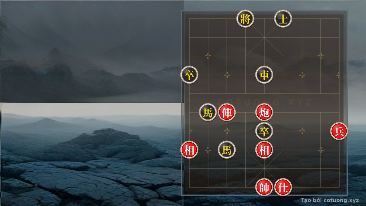 Thế cờ: Defending like a Horse in Red's Territory: How to Read the Black General's Opening at 4-10 — Cờ Tướng Online