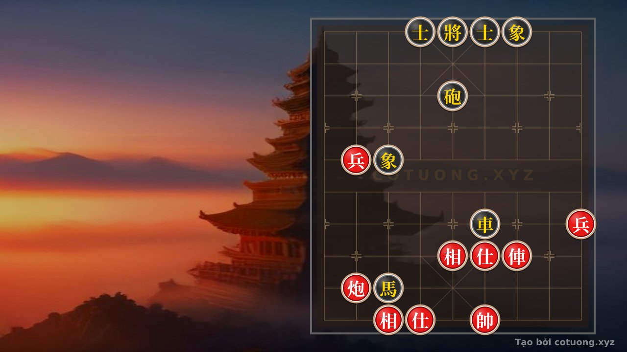 Thế cờ: Master Tactics: How Red Effectively Uses Double Horses to Break Black's Defense — Cờ Tướng Online