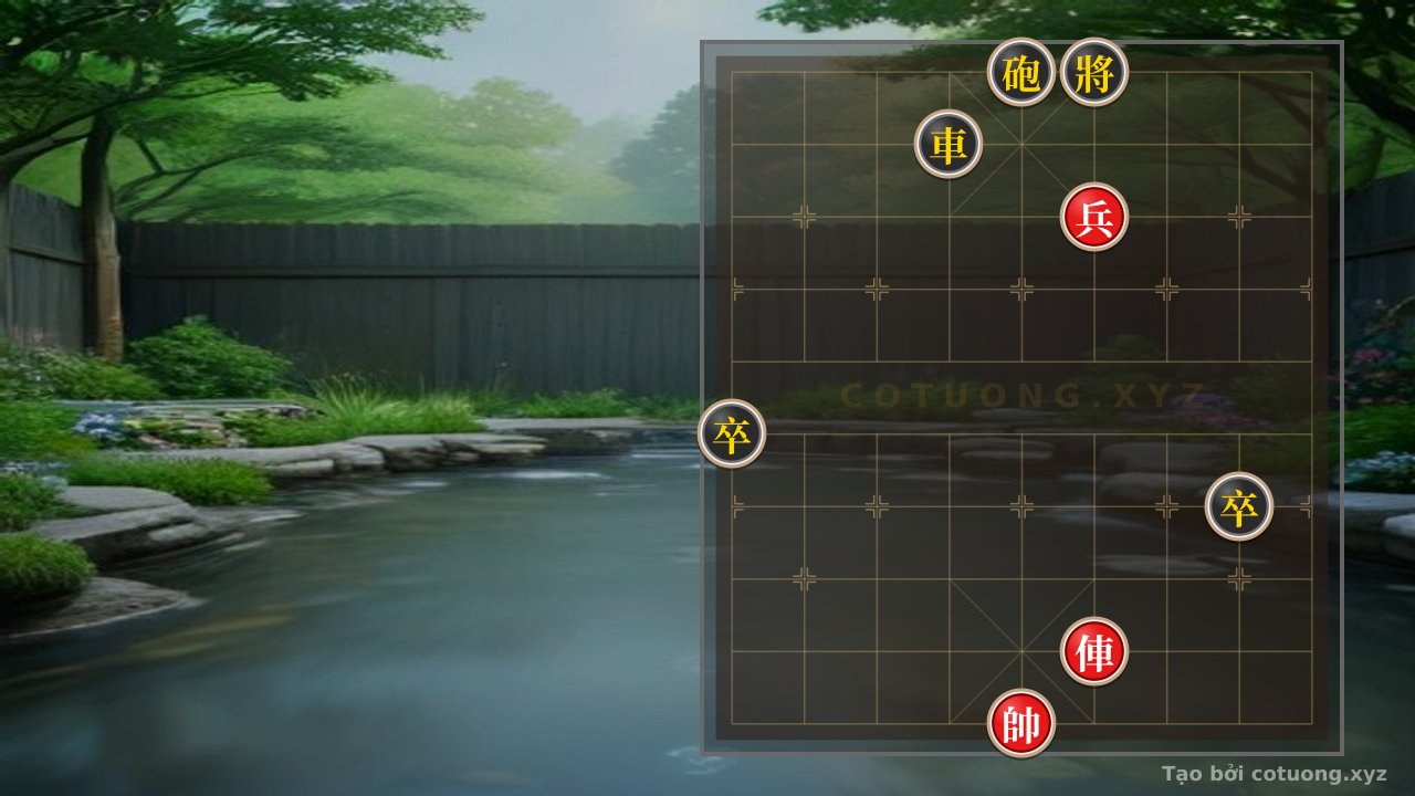 Thế cờ: Red's Aggressive Opening: Chariot's Deep Strike, Rook Cannon, and Pawn Disruption – Winning Strategies from File 2 to File 9 — Cờ Tướng Online