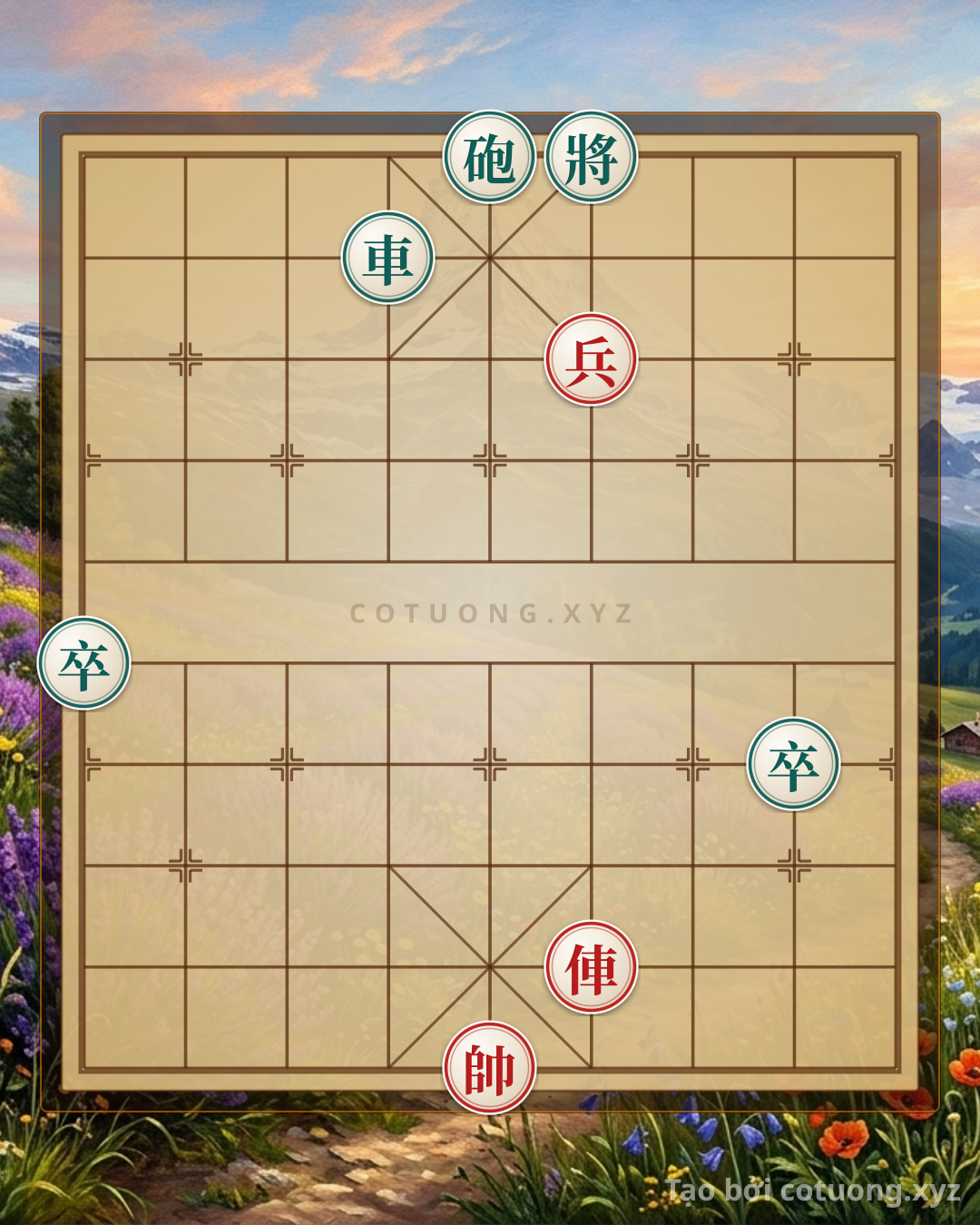 Challenge: Red's Aggressive Opening: Chariot's Deep Strike, Rook Cannon, and Pawn Disruption – Winning Strategies from File 2 to File 9 - Can you solve it?