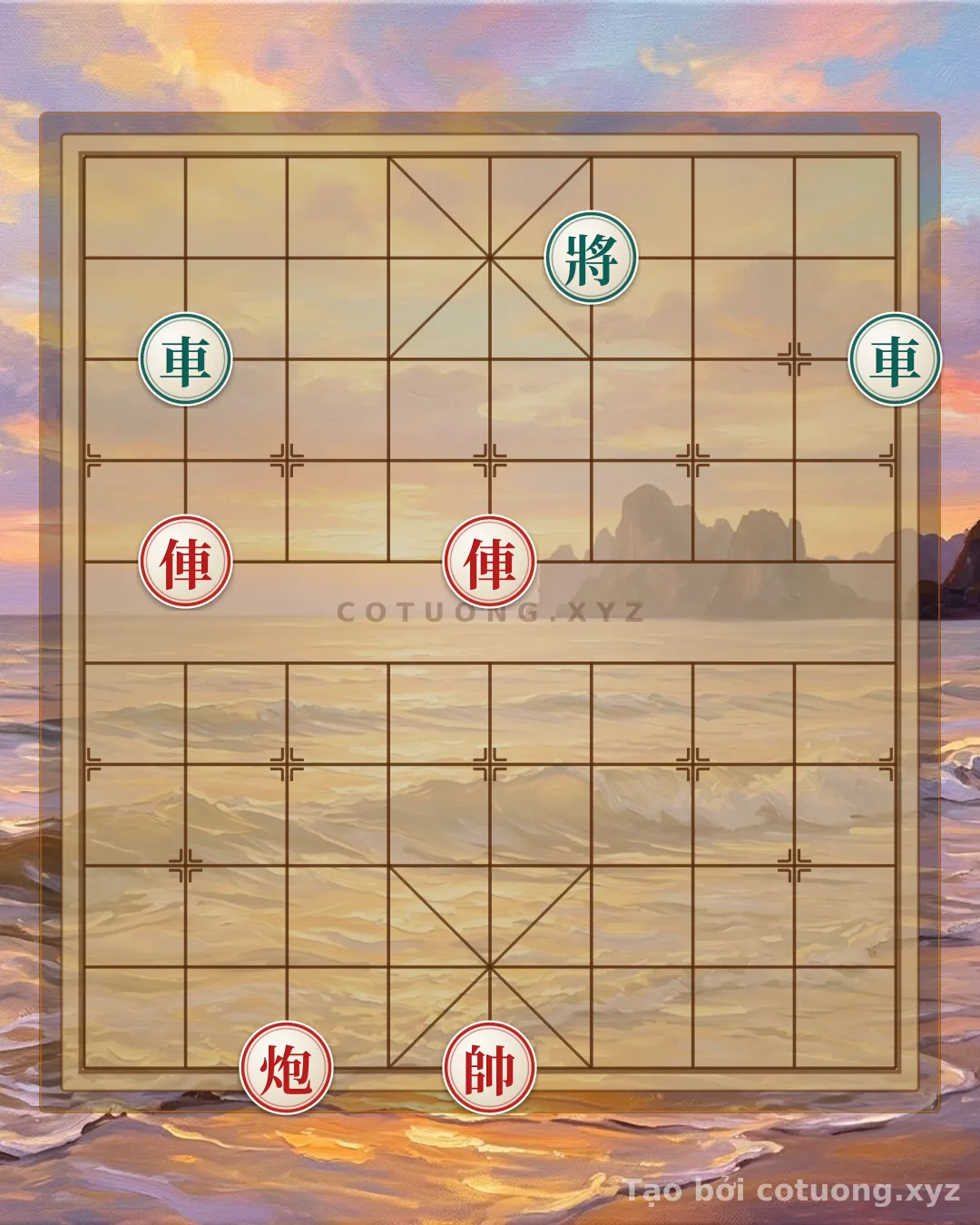 Challenge: Xiangqi: Red Rook and Cannon Strategy - Rook Rush to Victory - Can you solve it?