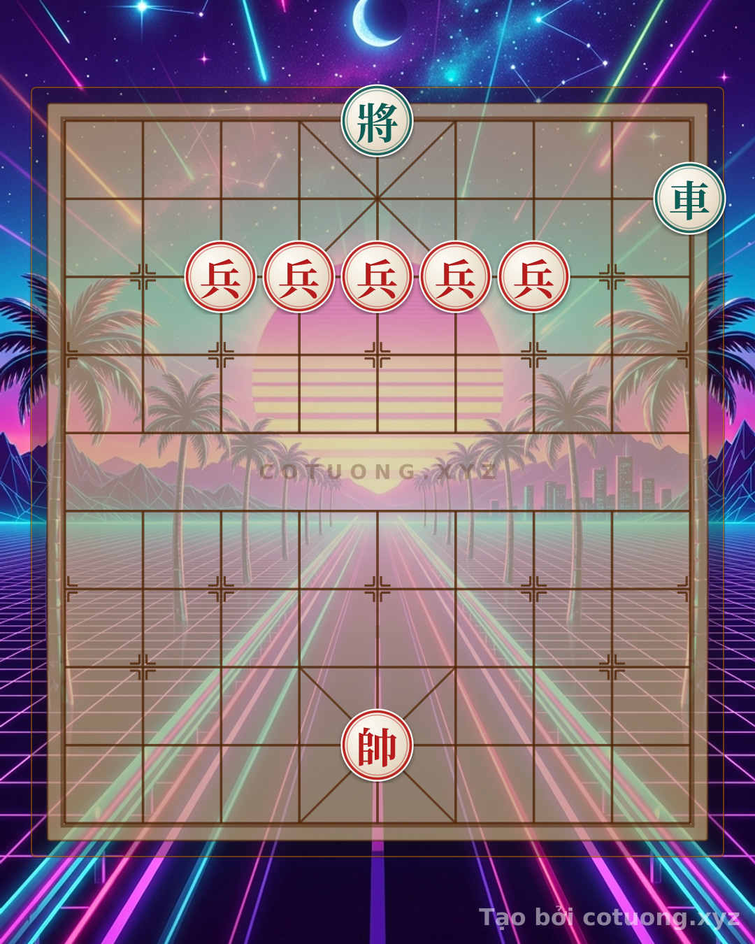 Challenge: Xiangqi: Black Rook and 5 Red Cannons - A Brutal Strategy Like the Battle of Bạch Đằng - Can you solve it?